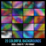20 Colorful Backgrounds (Set 2)